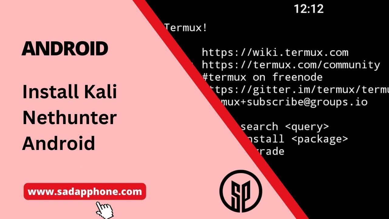 Cara Install Kali Nethunter, Lewat Termux Android